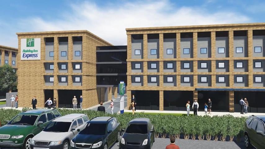 UK-Holiday Inn Express London Excel - 3D Animation